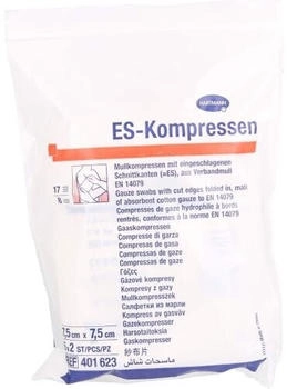 1001 Artikel Medical Es-Kompressen steril 7,5x7,5 cm 8fach 5X2 St
