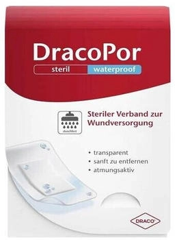 Dr. Ausb&uuml;ttel Dracopor waterproof Wundverband 9x25 cm steril 3 St