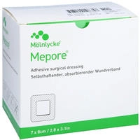Mepore Wundverband Steril 7x8 cm 55 St