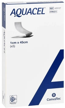 ToRa Aquacel 1 x 45 cm Tamponaden m.Verstärkung (5 Stk.)