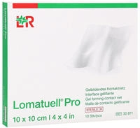 Lomatuell Pro 10x10 cm steril 10 St