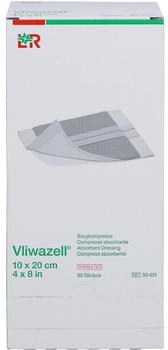 B2B Medical Vliwazell Saugkompressen 10x20 cm steril (30 Stk.)
