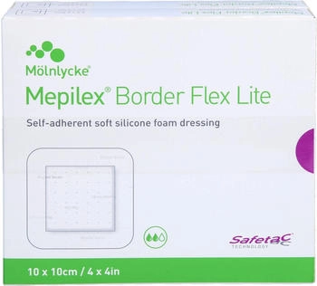 B2B Medical Mepilex Border Flex Lite Schaumverband 10x10 cm (10 Stk.)