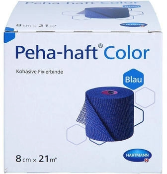 B2B Medical Peha-Haft Color Fixierb.latexfrei 8 cmx21 m blau 1 St