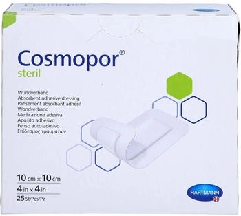 +Prisoma Cosmopor steril Wundverband 10x10 cm 25 St