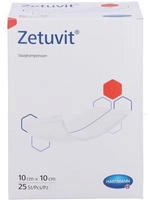 Zetuvit Saugkompressen Steril 10x10 cm 25 St