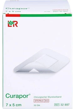 ToRa Curapor Wundverband steril chirurgisch 5x7 cm 50 St