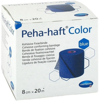 B2B Medical Peha-Haft Color Fixierb.latexfrei 8 cmx20 m blau 1 St