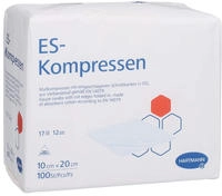 Es-kompressen Unsteril 10x20 cm 12fach 100 St