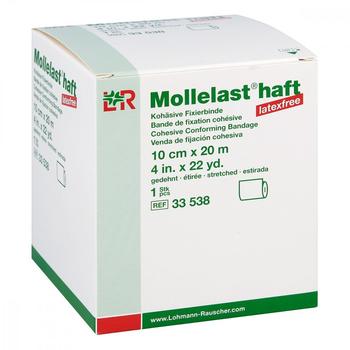 Lohmann & Rauscher Mollelast haft Binden latexfrei 10 cmx20 m weiß 1 St