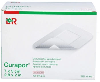 ToRa Curapor Wundverband steril chirurgisch 5x7 cm 100 St