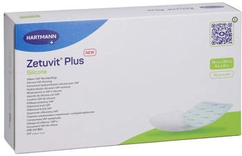 1001 Artikel Medical Zetuvit Plus Silicone steril 10x20 cm 10 St