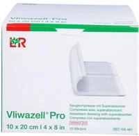 Vliwazell Pro Superabsorb.kompr.steril 1 10 St