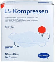 Es-kompressen Steril 10x10 cm Gro&szlig;packun 20X5 St