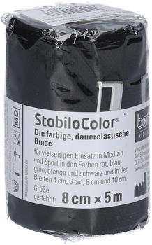 Bort StabiloColor Binde 8 cm schwarz 1 St
