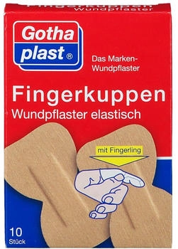 Gothaplast Fingerkuppenwundpfl.ela.2 Gr.m.Fingerl. 10 St