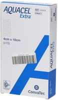 Aquacel Extra 4x10 cm Verband 10 St