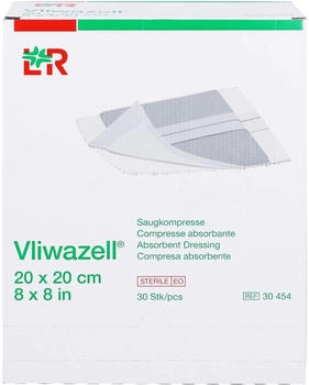 B2B Medical Vliwazell Saugkompressen steril 20x20 cm 30 St