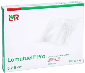 Avitamed Lomatuell Pro 5x5 cm steril 8 St