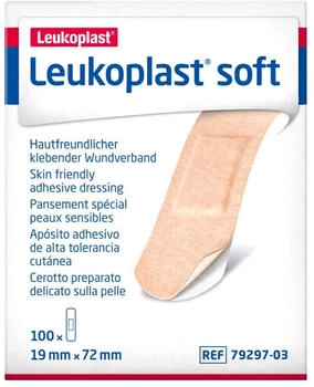 BSN Medical Leukoplast Soft Strips 19x72 mm 100 stk