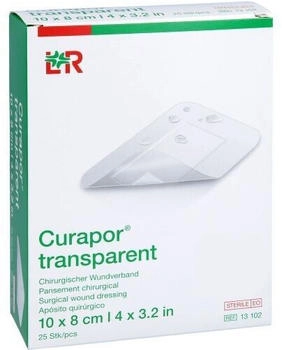 ToRa Curapor Wundverband steril transparent 8x10 cm 25 St