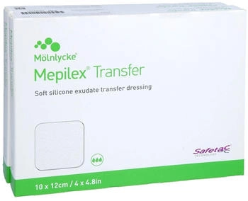 Kohlpharma Mepilex Transfer Schaumverband 10x12 cm steril 10 St