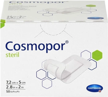 ToRa Cosmopor steril Wundverband 5x7,2 cm 50 St