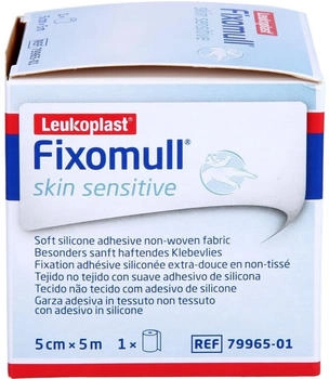 1001 Artikel Medical Fixomull Skin Sensitive 5 cmx5 m 1 St 1001 Artikel Medical Fixomull Skin Sensitive 5 cmx5 m 1 St