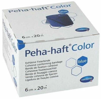 B2B Medical Peha-Haft Color Fixierb.latexfrei 6 cmx20 m blau 1 St