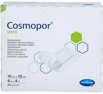ToRa Cosmopor steril Wundverband 10x10 cm 25 St