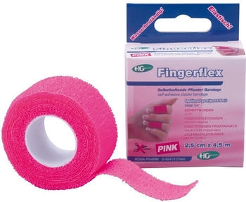 Höga Fingerflex 2,5 cmx4,5 m pink latexfrei 1 St