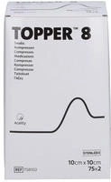 Topper 8 Kompr.10x10 cm steril 75X2 St