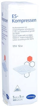 Eurim-Pharm Es-Kompressen unsteril 5x5 cm 12fach 100 St