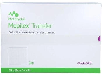 Avitamed Mepilex Transfer Schaumverband 15x20 cm steril 10 St