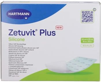 ACA Müller Zetuvit Plus Silicone steril 20x25 cm 10 St