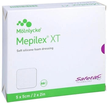 ToRa Mepilex x T 5 x 5 cm Schaumverband (5 Stk.)