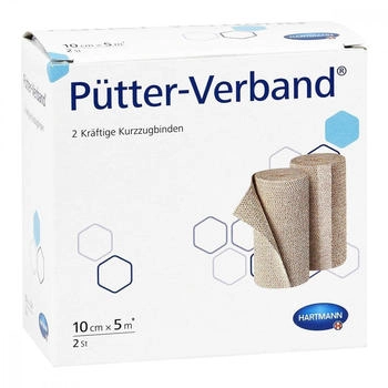 1001 Artikel Medical P&uuml;tter Verband 10 cmx5 m (2 Stk.)