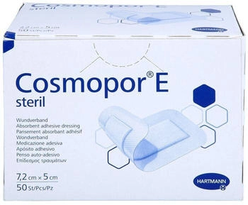 B2B Medical Cosmopor E steril Wundverband 5x7,2 cm (50 Stk.)