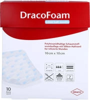 Dracofoam Infekt haft sensitiv Wundauf.1 10 St
