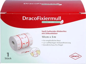 Dr. Ausbüttel Dracofixiermull sensitiv 10 cmx5 m
