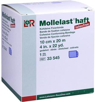 Lohmann & Rauscher Mollelast haft Binden latexfrei 10 cmx20 m blau 1 St