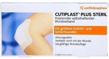 B2B Medical Cutiplast Plus steril 7,8x15 cm Verband 5 St