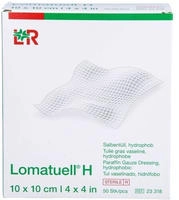 Lomatuell H Salbent&uuml;ll 10x10 cm steril 50 St