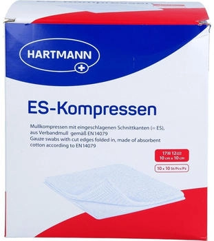 ToRa Es-Kompressen steril 10x10 cm Großpackung 10X10 St