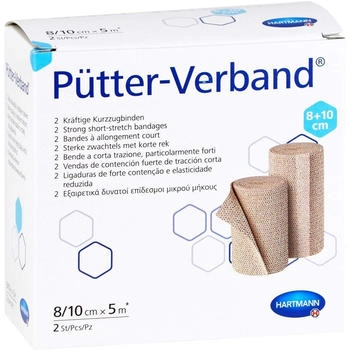 1001 Artikel Medical Pütter Verband 8/10 cmx5 m 2 St