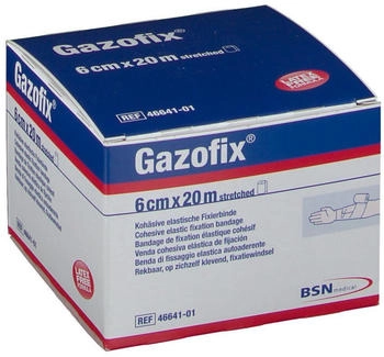 BSN Medical Gazofix Fixierbinde kohäsiv 6 cmx20 m 1 St