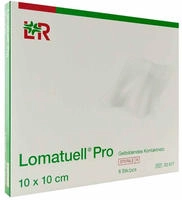 Lomatuell Pro 10x10 cm steril 8 St