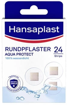 Beiersdorf Hansaplast Aqua Protect Rundpflaster 24 stk