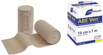 Meditrade ABE Ven Dauerelastische Kompressionsbinde 10 cm x 7 m hautfarben (1564)