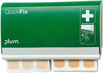 Plum QuickFix Pflasterspender COMBI mit wasserfesten und elastischen Strips grün (5507)